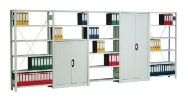 Regal-Schrank-Kombination