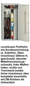 Waffenschrank Modell Leverkusen-Puhlheim 8 WH 1322 Höhe