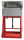 Tauchtank, Deckel + Becken Edelstahl,