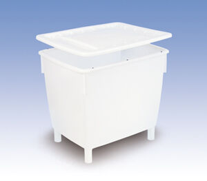 Kunststoff-Großbehälter, PE, 4 Füße,, 410,55 &e