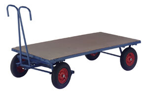 Handpr.wagen, Tragl. 1000 kg, Bordwände