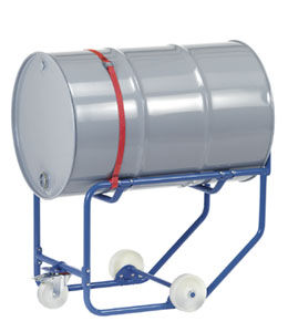 Fasskipper für 200 l-Fässer, fahrbar