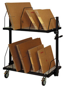 Kartonmagazin, 3 Ebenen f. 480 Kartons,