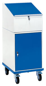 Stehpult, Schrank, 2 Böden,      BxTxH