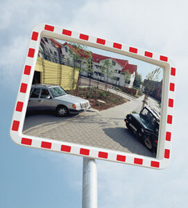 Verkehrsspiegel, Acrylglas,