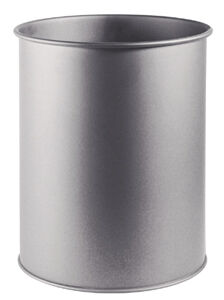 Papierkorb, Stahl, Vol. 15 l,