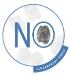Edelstahl-Papierkorb, Touch-Deckel,
