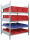 Bereitstellungsregale 4Reihen RW