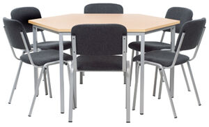 Stitzgruppen Stapelstühle 10