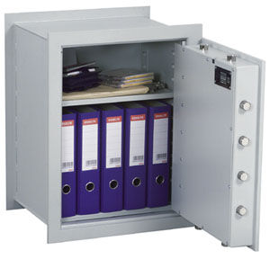 Wandeinbautresor, BxTxH 490x387x1230mm,