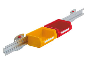 Aufhängeschiene für 5 Kästen Gr. 8,