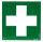 Rettungsschild, Folie, 200x200 mm,