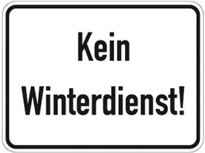 Hinweisschild, Alu, 400x300 mm,