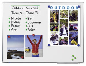 Whiteboard Premium, BxH 1000x750 mm,