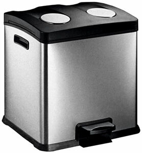 Tretabfallsammler, Vol. 2x12 l,