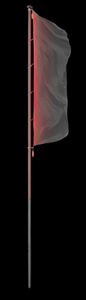 LED-RGB Fahnenmast, innenli. Hißvorri.,