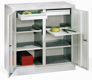 Flügeltürsch., BxTxH 1000x500x1000 mm,