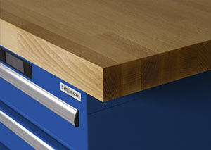 Buchenplatte, BxT 2000x750 mm,