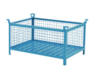 Gitterbehälter, Stahl, Tragl. 1000 kg,