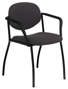 Stapelstuhl, Gestell schwarz,
