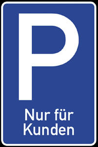 Hinweisschild, Alu 2 mm, 420x630 mm,