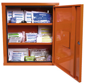Verbandsschrank DIN13169 orange