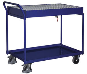 Tischwagen, Tragl. 250 kg, 2 Wannen,