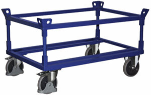 Palettenfahrgestell, Tragl. 500 kg,