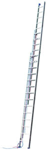 Seilzugleiter, 3-tlg., 3x14 Sprossen,