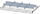 Einteilungsmaterialset, 3 Schlitzwände,