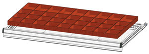 Einteilungsmaterial Polak 54x27D KS Kästen Set1