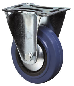 Transportg.-Bockrolle, Elastikgummi,