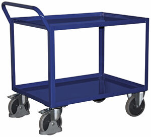 Tischwagen, Tragl. 400 kg, 2 Wannen,