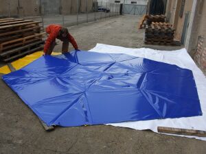 Eccotarp ET HX 2000 Hexagon-Behälter Volumen 2000 L