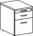 Rollcontainer, BxTxH 438x800x565 mm,