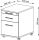 Rollcontainer, BxTxH 428x580x590 mm,