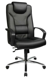 Chefsessel, Wippmechanik, Leder