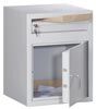Einwurftresor, BxTxH 460x460x1000 mm,