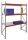 Weitspannregal, GF, 3 Ebenen Paneele,