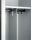 Trennwand aus blauem Leinenmaterial,