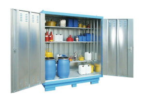 Umweltcontainer, BxTxH 2075x1075x2570 mm,