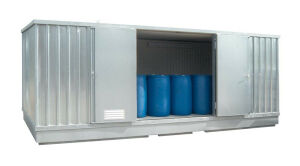 Umweltcontainer, BxTxH 5075x2075x2385 mm,