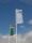 GFK-Fahnenmast, drehb. Ausleger 1,5 m,