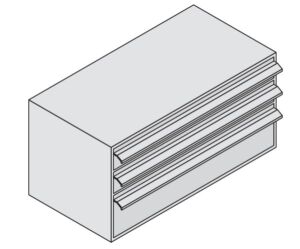 Schubladenblock SEB3    R7035