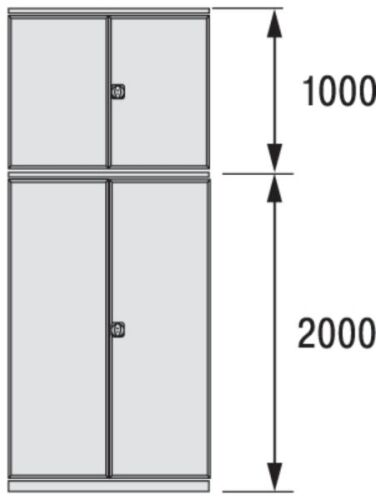 Flügeltür 3000x1300      R7035