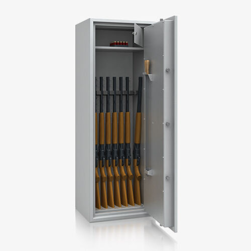 Waffenschrank Modell Emmerich-Elten 10 Waffenhalter, H: 1.470 mm  200 kg