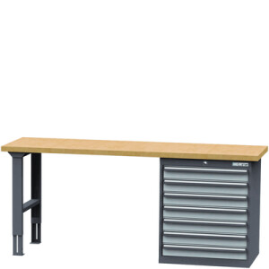 Reihenwerkbänke Classic-Linie;Breite 2000 mm;1...