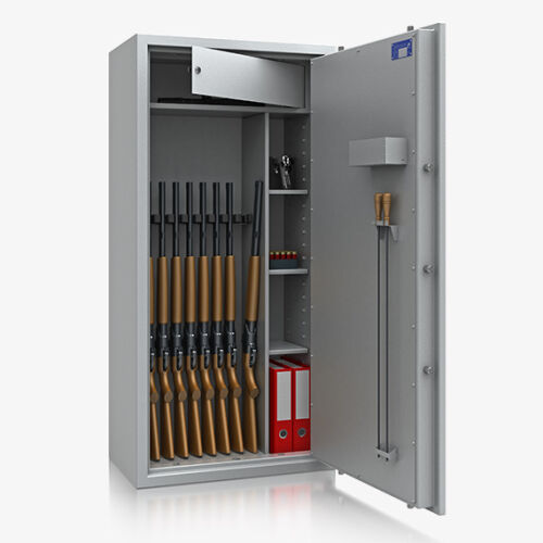 Waffentresor Modell St.Gallen WF, Anzahl Waffenhalter 12