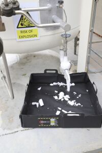 Eccotarp Antistatisch ET 06 SHALLOW Faltbare Auffangwanne Volumen 50 L
