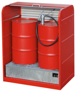 Gefahrstoffdepot, BxTxH 1294x870x1610 mm,
